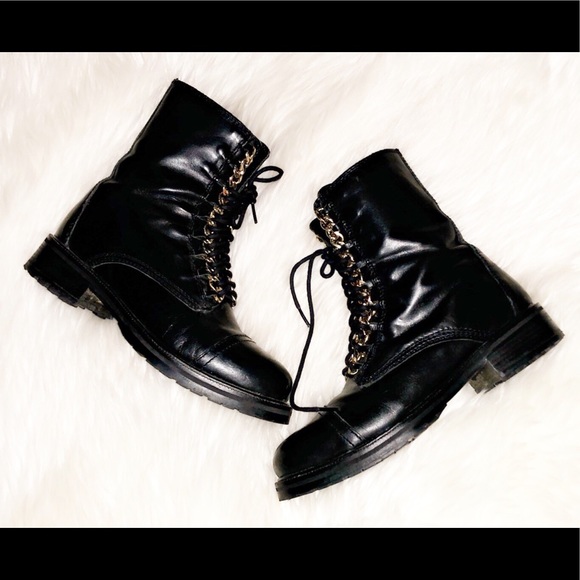 STEVE MADDEN 2chain Cap Toe Combat Boot - Picture 2 of 10